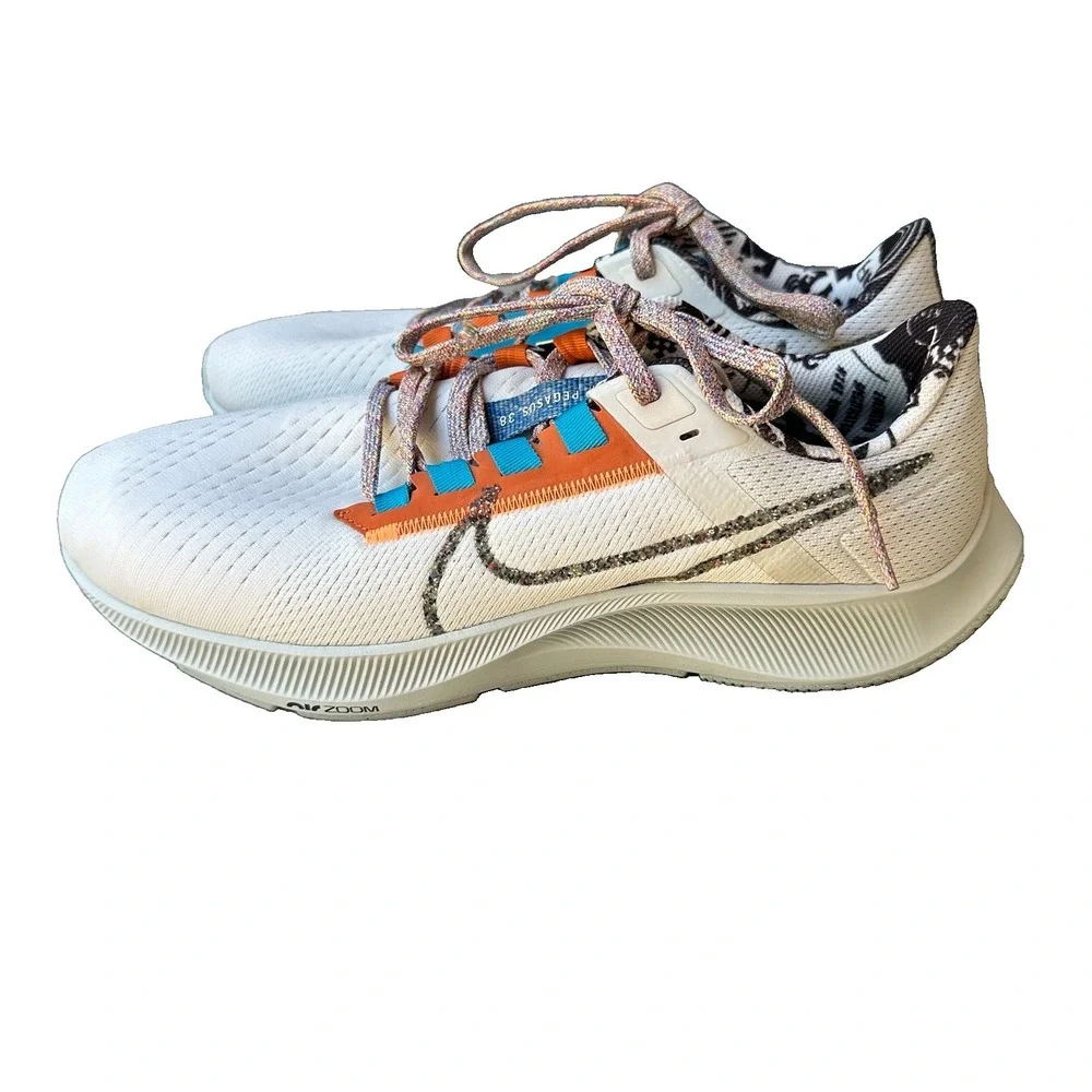 Nike Air Zoom Pegasus 38 Shoes Mens 11 White Photon Dust Running DC4520-100 READ